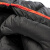 立采 羽绒睡袋木乃伊式成人便携式保暖应急睡袋210X80X50cm 黑色1800g 1个价