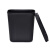庄太太【方形8L黑色带圈】酒店方形垃圾桶无盖阻燃厕所塑料双层垃圾桶