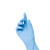 百净优BJY089一次性丁腈手套 加厚耐油耐酸碱 蓝色 9寸S