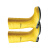 雷克兰/Lakeland Aciford防化靴耐油防砸防刺穿 黄色 1双装 A4422B1 企业定制