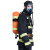 仁聚益正压式消防空气呼吸器RHZKF6.8 便携式防毒面具面罩长管呼吸器碳 6.8L碳纤维气瓶空气呼吸器 整套
