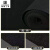 洛楚（Luxchic）黑色一次性活动地毯约2mm厚1米宽x1米长 庆典展会黑色拉绒工程布黑色地毯