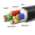 定制铜芯电力工程电缆线国标VV钢带铠装低压电力电缆 黑色*VV22-4*150