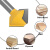 1/2柄3件套多边刀鸟嘴接口刀12边多用刀榫合刀木工镂铣机 3件套多边型1/2柄