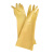 星工（XINGGONG）耐酸碱橡胶工业手套 胶皮防水劳保洗碗工作手套 50CM