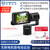 轮趣无刷电机版电动云台F32C二轴直流驱控一体K230支架电赛静音360°旋转TI杯电赛 【驱控一体】无刷电机版二维电动云台