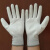 LARD-LSP  加厚涂掌作业手套劳保手套 防滑手套  白色PU涂掌手套M号