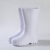 白色靴耐用高筒加棉靴雨鞋耐油耐酸工厂厨房保暖雨靴EVA胶鞋 EVA材质-中帮(加棉) 40