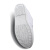 上柯 B3321 PVC底白帆布防静电鞋 无尘洁净电子实验室工作鞋 中巾37码（235mm）