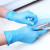英科医疗 一次性合成防护手套 劳保实验工业清洁卫生多用途 蓝色S码 100只/盒