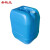 圣极光化工堆码桶25L有机溶剂包装桶储水桶711005蓝色塑料方桶