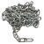 JIUMOKING镀锌铁链焊接铁链条 粗2.5-10MM   1米价  粗5MM   1米价