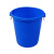 Cleapon 水桶 圆形收纳桶大容量水桶发酵桶酒店厨房工业环卫物业垃圾桶 65L 蓝色带盖 CL1004