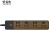 公牛（BULL）插座官方插线板/插排/接线板/拖线板/转换器/抗电涌/多孔USB防雷接线R1440  1.8米(4个五孔)