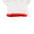 勒塔(LETA) 劳保手套1双 加厚耐磨损防滑工地工作手套 白线棉手套防护手套LT-ZP000