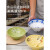 花孜拉面碗密胺面馆专用碗仿瓷塑料酸辣螺蛳粉牛肉汤碗麻辣烫大碗商用 墨绿色 7寸白色A5特厚