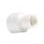 联塑（LESSO）管大小直通PVC电工套管配件白色 40/32