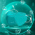 保为康n95口罩 头戴式 绿色 独立包装 防飞沫透气3D立体成人防护口罩