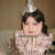 韩国轻奢ins烫金镶钻生日帽美丽小公主18岁生日part节日帽子装扮 钻石生日帽1个