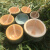 竹碗 木碗儿童竹碗手工木碗无漆 家用碗竹制品竹子做的碗成人饭碗儿童饭碗餐具 直径8-9cm  高度7cm
