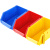 兰诗（LAUTEE）B4# 组合零件盒 螺丝收纳盒 仓储物料元件配件盒塑料盒 黄色250*150*120