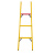 铦铓绝缘梯子人字梯伸缩升降梯 玻璃钢伸缩梯 鱼竿梯玻璃钢电力工程梯施工梯子 绝缘直梯 1.5米