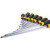 史丹利 强力型 一字螺丝批一字型螺丝刀 STMT67268-8-23 3x75mm