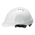 代尔塔(DELTAPLUS）安全帽 ABS工地防砸防撞男女安全帽 102106白色 1顶