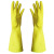 3M 思高薄巧型天然橡胶手套 柔韧轻薄灵活防水防滑 商用清洁 大号（1付）
