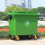 庄太太 【1100L灰色】升环卫户外垃圾桶带盖大号挂车分类垃圾桶大型室外工业垃圾桶垃圾车
