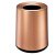 南 GPX-3D 铝合金锥形 南方垃圾桶 玫瑰金 房间垃圾桶 商务垃圾桶 果皮桶