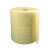 京格吸液棉黄色危险品化学品酸碱液吸附棉片油污吸收棉卷4mm 吸油 黄色 400*500*4mm 100张/箱