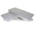 铝片 定制打样级铝板 0.3 0.5和1.0厚漆水性漆粉末涂料铝 铝50*50*1.5mm*50片直角无孔