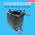2P/3P5P6/10/12P匹套管换热器冷凝器蒸发器空气能热泵 美的5P直出水