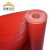 金能电力 绝缘垫配电室绝缘胶垫30kv高压绝缘橡胶板10mm 常规条纹防滑绝缘地毯5米/卷红色