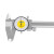 BANS不锈钢防震带表卡尺0-150-200-300mm工业级车间代表游标卡尺 带表卡尺(精度0.03)0-150mm