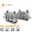EMC气缸SGL12/16/20/25/32/40/50/63x30x40x50x7 白色 SGL12X20S