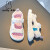 米菲（MIFFY）Miffy米菲女童凉鞋中大童2024夏季新款软底防滑学生运动沙滩鞋子 瓷器白 34码 /内长21.5cm