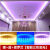 100米装led灯带条三色变色光客厅吊顶装饰线灯超亮户外防水软灯条 单排暖光高亮