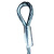 臻工品  钢丝绳3.5米 16粗钢丝绳 起重钢丝绳 单位：米 一端钩子一端编织环 