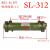 液压水冷列管冷却器 -60/-100/-150/250/350SL散热器CL冷凝定制 螺旋式SL312