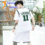 COZOK高端运动品牌初中高中学生套装男夏季青少年休闲篮球运动服夏天短袖衣服一套装 2201白色套装 3XL 155-170斤