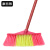 康丽雅 K-2309 木杆塑料单个小扫把 物业学校笤帚清洁扫帚 小斜五硬毛