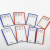 海斯迪克 HKL-405 磁性标签牌 仓库货架分类标示牌强磁材料卡 红色4*7软磁（10个）