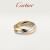卡地亚（Cartier）【专柜联保】卡地亚戒指男女戒指小号款 18K白 B4086100 48(女士小号)