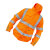 博迪嘉 GN902 Gore-tex夹克 耐用防水透气防风反光雨衣 荧光橘红色 L码 1件 企业定制