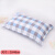 胖进（COZYGO）棉质枕套儿童幼儿园宝宝枕皮棉质家用枕头套巾 25*40cm蓝色方格
