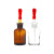 定制 玻璃滴瓶 胶头试剂滴瓶透明棕色耐酸碱滴管瓶实验室碘伏精油分装瓶 棕色60ml（1个）