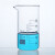 欧杜（oudu） 高硼硅刻度玻璃高型烧杯实验器材 蜀牛高型玻璃烧杯100ml(4个)