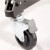 豪霖摄像滑轮脚轮专业重型滑轮通用图锐斯捷拍摄像三脚架滑轮 75mm铝合金单腿